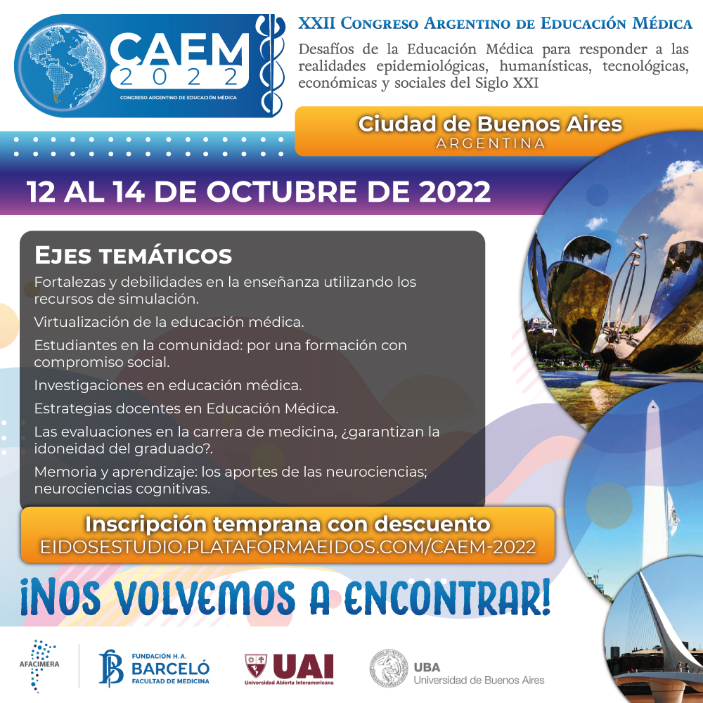 XXII Congreso Argentino de Educación Médica